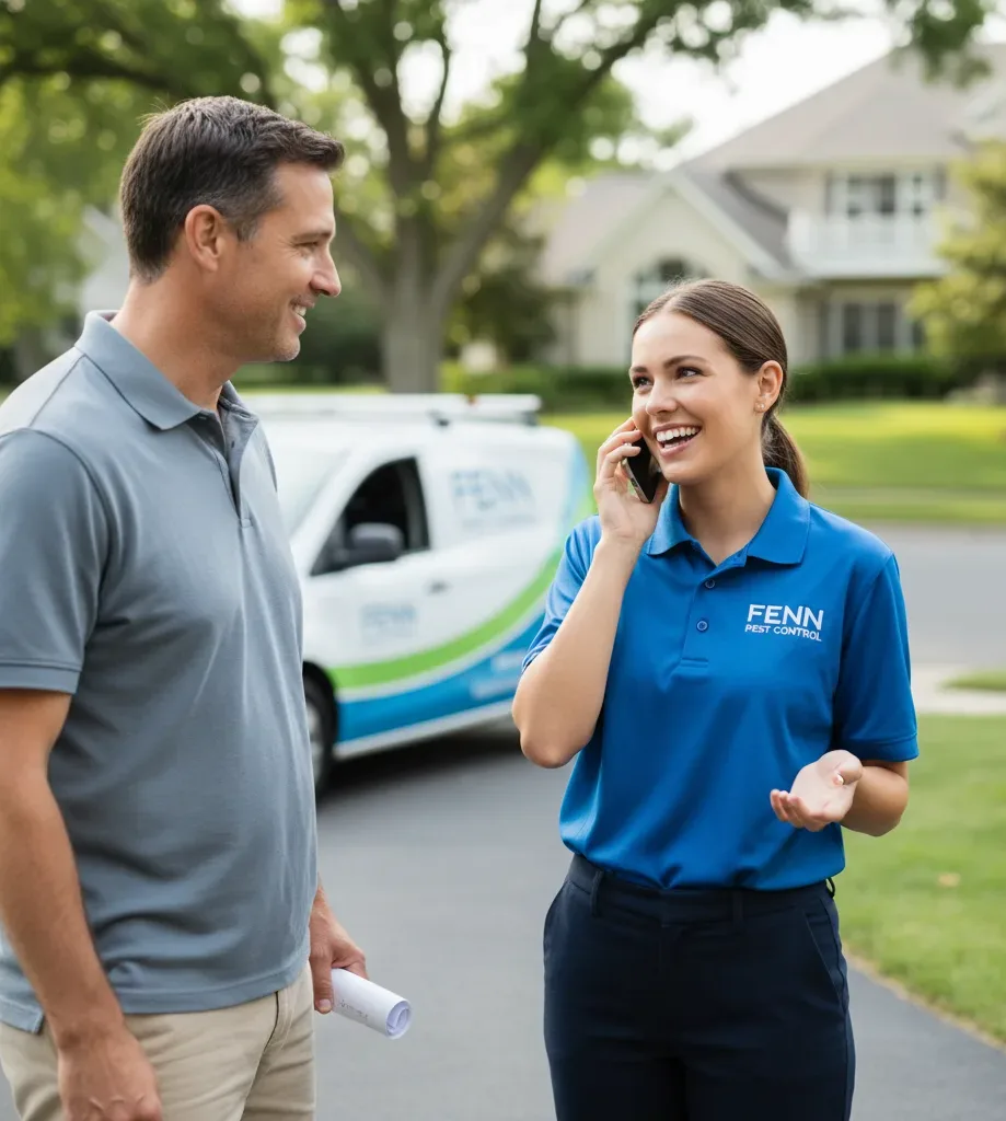 Fenn Pest Control customer support in Trempealeau